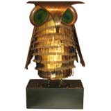 Curtis Jere Owl Sculpture