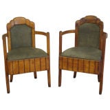Pair of Chairs Attributed From the Isle de France