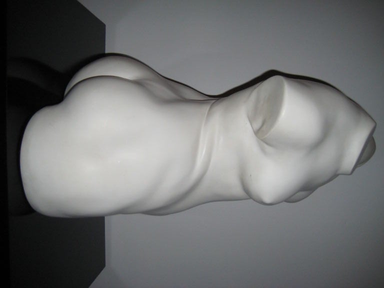 Copy of a marble classical female torso,  possibly after a work from a museum collection.