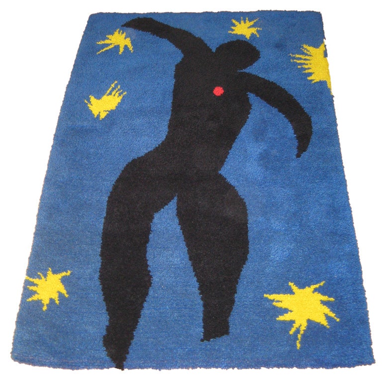 Hand Made Rug / Wall Hanging From Matisse Painting