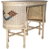 Art Deco Wicker Table Art Deco Wicker Table