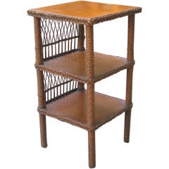BAR HARBOR WICKER TABLE