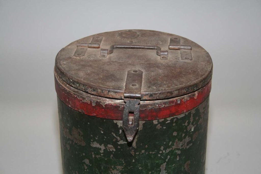 Indian Vintage Grain Container from India