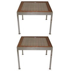 Pair of Cast Iron Coffee Table