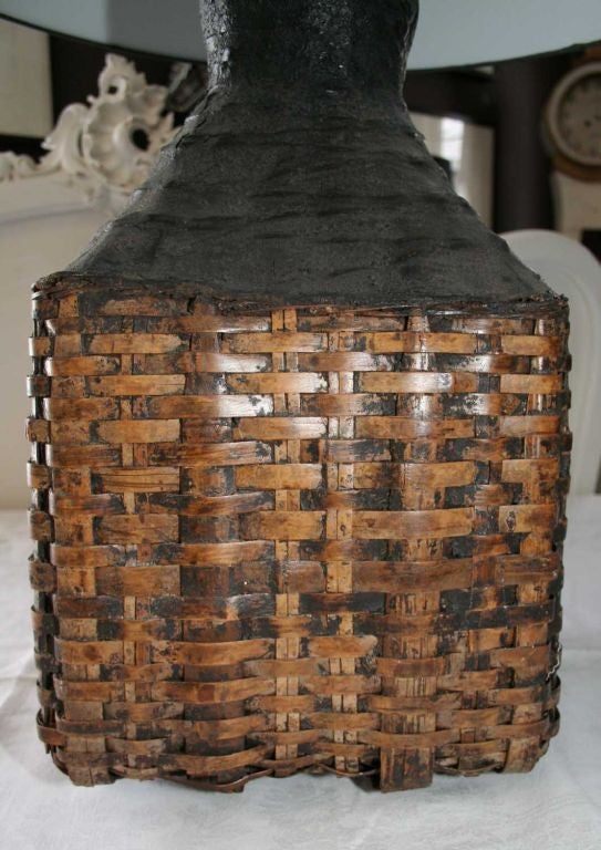 Pair of Chinese Basket Lamps