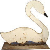 Painted Iron Swan