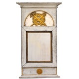 Carl XVI Johan Mirror in White Paint