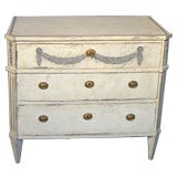 Chest of Drawers with Painted Swags