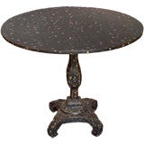 Center Table with "Porfyr" Decoration