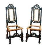 A Pair of William & Mary Chairs
