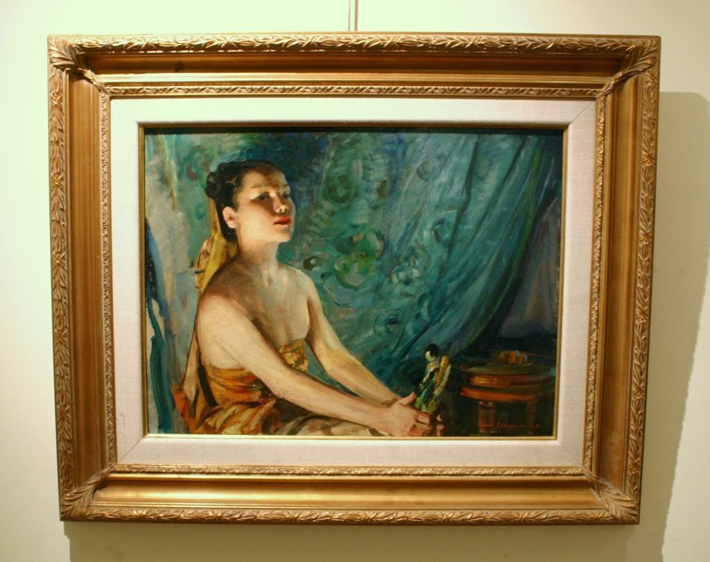 "Le modèle" par Charles Shepard Chapman