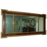 Antique A George II Mahogany 
Parcel-Gilt Mirror