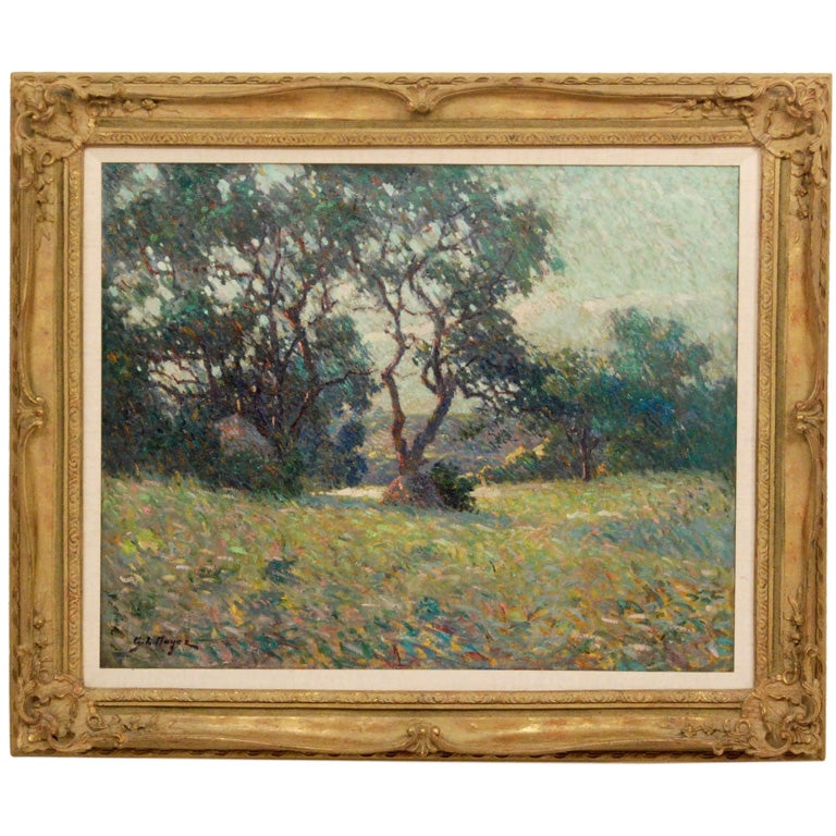 “Impressionist Landscape” by George Loftus Noyes