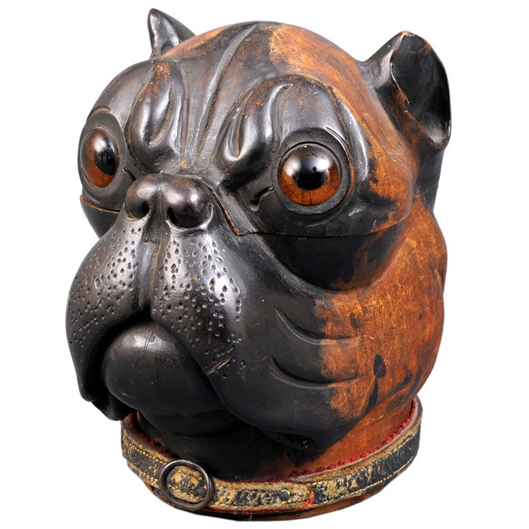 English Bulldog Inkwell