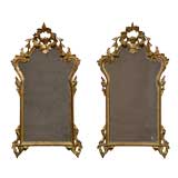 Italian Pair Rococo Mirrors
