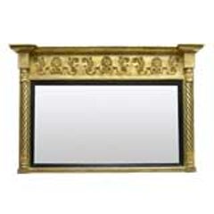 English William IV Overmantle Mirror 11