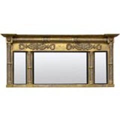 English Regency Overmantle Mirror 1