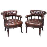 Pair of  Victorian  Armchairs