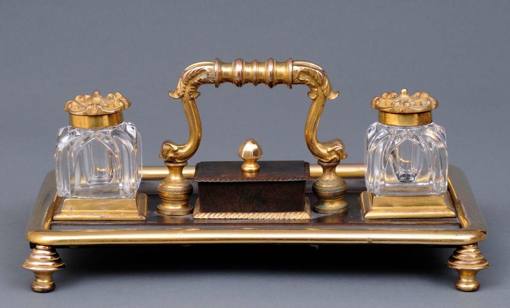 English William IV Inkstand