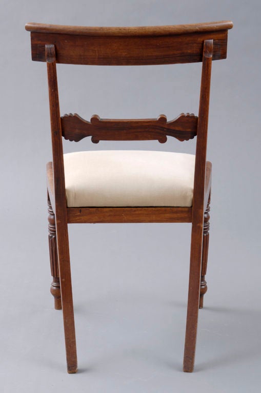 English Set of Eight Period Regency Dining Chairs 1