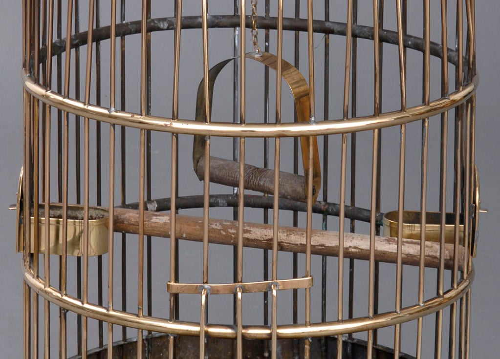 English Brass Bird Cage 2