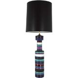 Blue Raymor Table Lamp