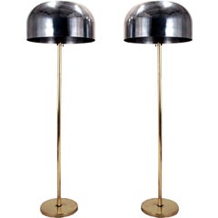 Pair of Sonneman Floor Lamps from the Union Carbide Building