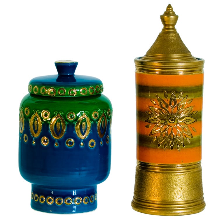 Pair of Rosenthal Netter Decorative Ceramic Jars