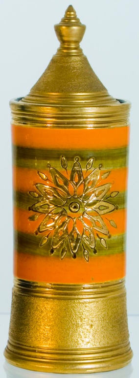 Pair of Rosenthal Netter Decorative Ceramic Jars 2