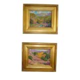 A Pair of Oil on Canvas Paintings, James Dudley Slay III