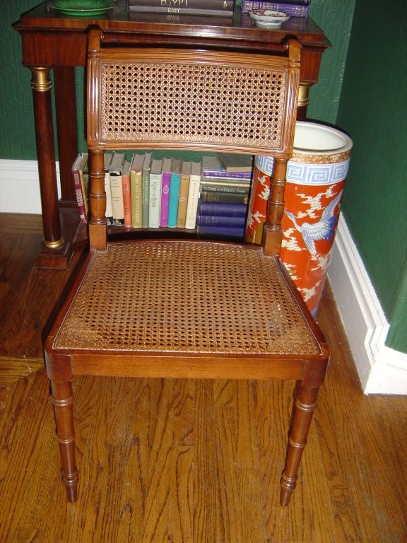 Baker Vintage Mahogany Desk Chair