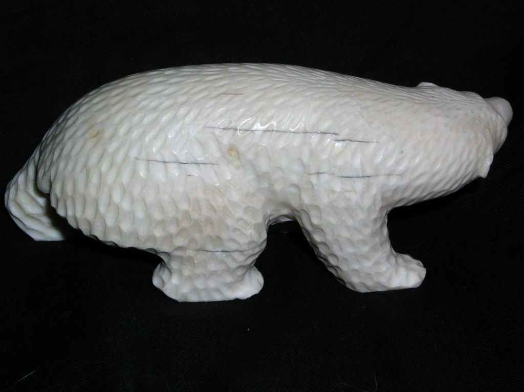 antique eskimo ivory carvings
