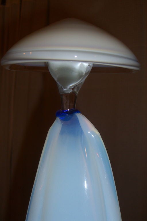 Large Venetian glass Oriental figure by noted Elio Raffaeli