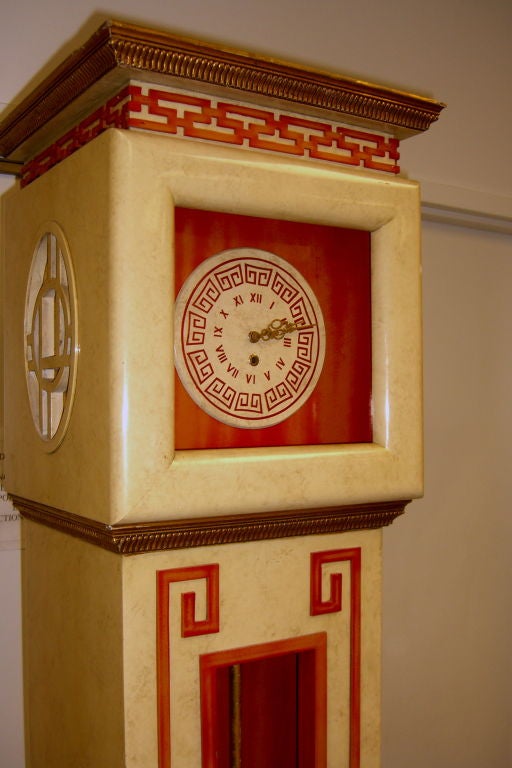 James Mont Asian styled Grandfather clock w/ stereo 1