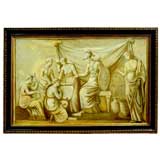 Great early 19th century or late 18th century neo classical oil