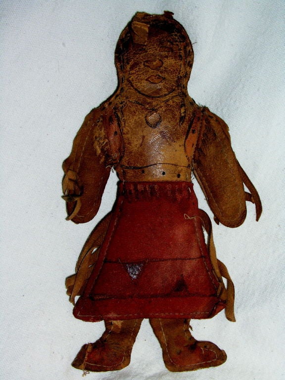 Early 20th century Navajo or Pueblo souvenir doll Carlsbad NM 3
