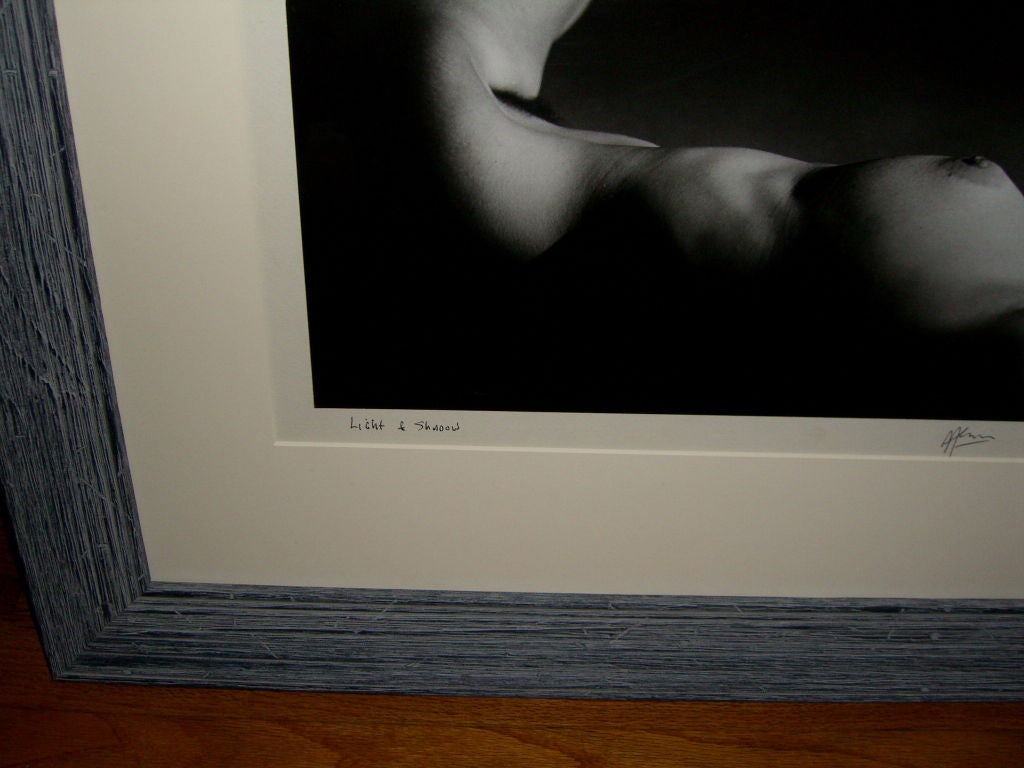 1950's gelatin Silver print of a nude by John Foster Crosbie at 1stDibs