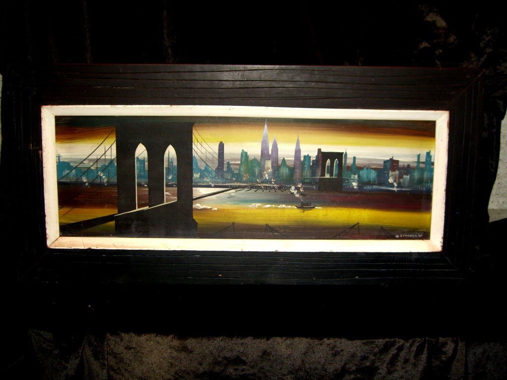 new york skyline from brooklyn