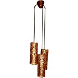 Nice 3 light Copper hanging fixture in the manner of Fantoni