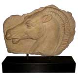 1960's Horse head sculpture Woodstock NY artist.