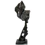 Vintage Abstract sculpture by important American artist James Metcalf