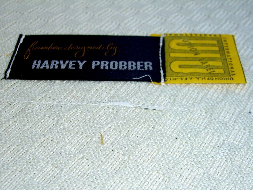 Harvey Probber custom deigned 1960's curved sofa w/table 1