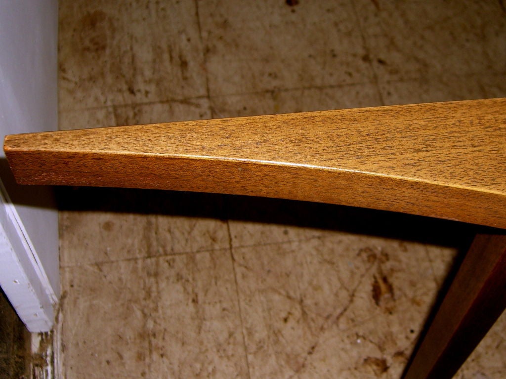 Harvey Probber custom deigned 1960's curved sofa w/table 4