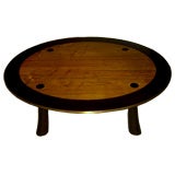 Rare 1946 Edward Wormley Dunbar Modern Table exotic wood