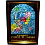 1961 Mourlot exh Chagall poster Benjamin Stained glass window
