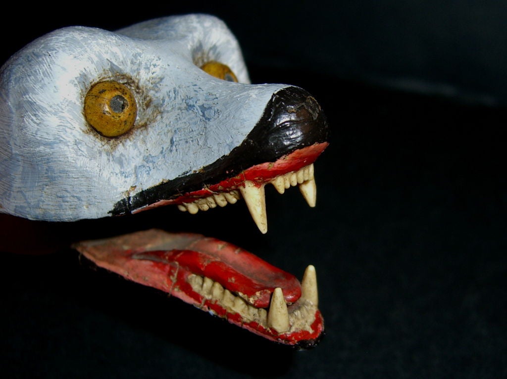 Unique and quite unusual English canine dog paper clip