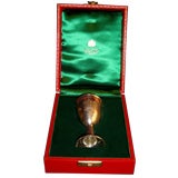 Asprey 1969 sterling silver cup comm investiture Prince Charles