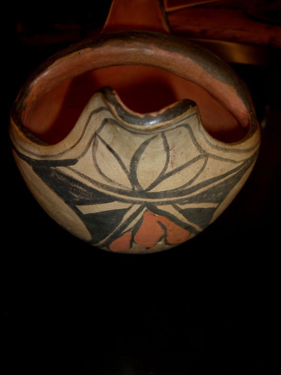 Great vintage 1940's Acoma Wedding vase nice paint