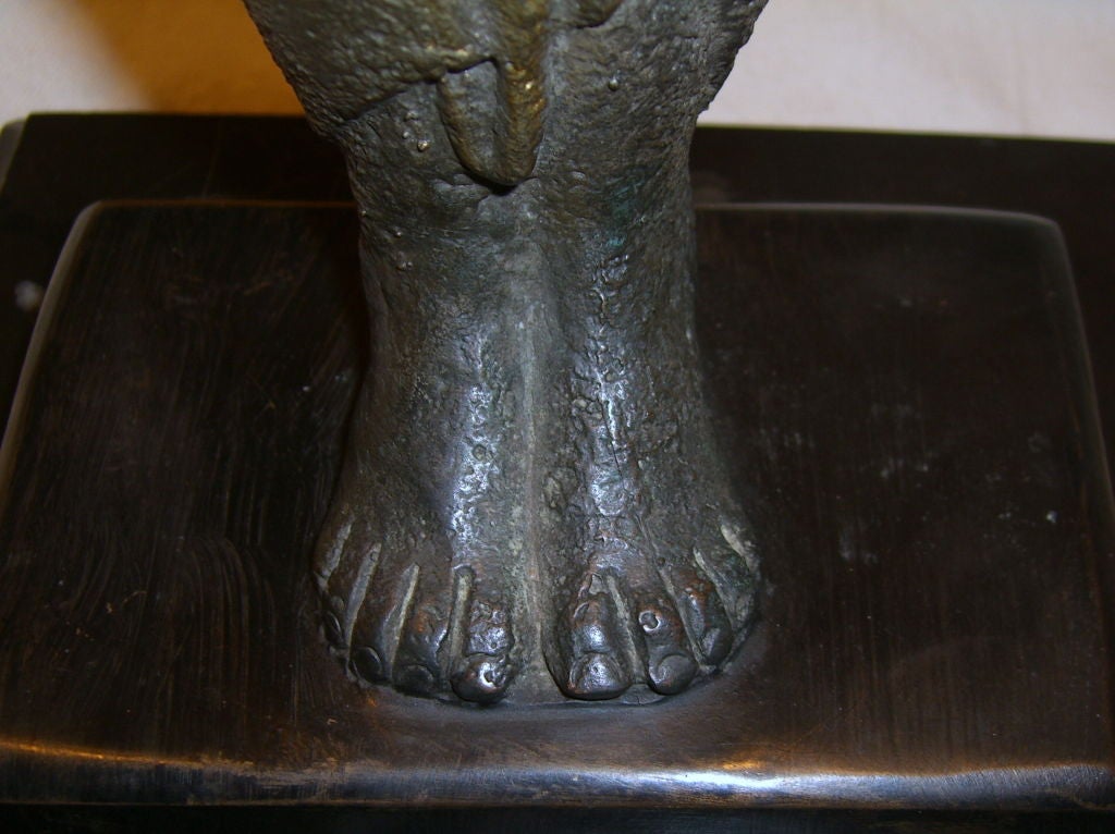 French Celine Lepage La Femme De Marrakech Bronze Re-Cast For Sale