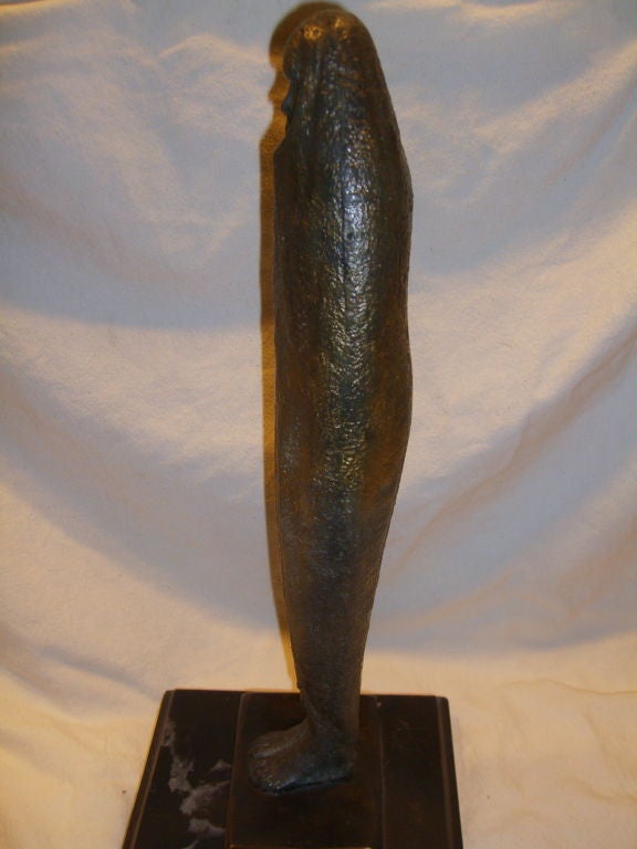 Mid-20th Century Celine Lepage La Femme De Marrakech Bronze Re-Cast For Sale